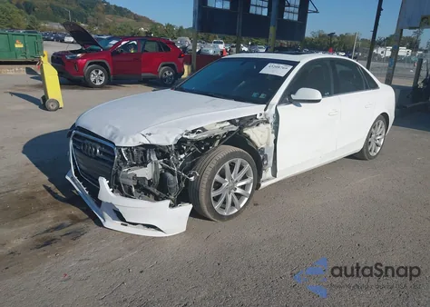 2013 Audi A4 2.0T Premium z USA, uszkodzony, nr VIN WAUFFAFL4DN032066